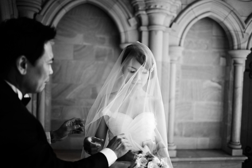 bride and father, Marriott Brisbane Wedding Photographer