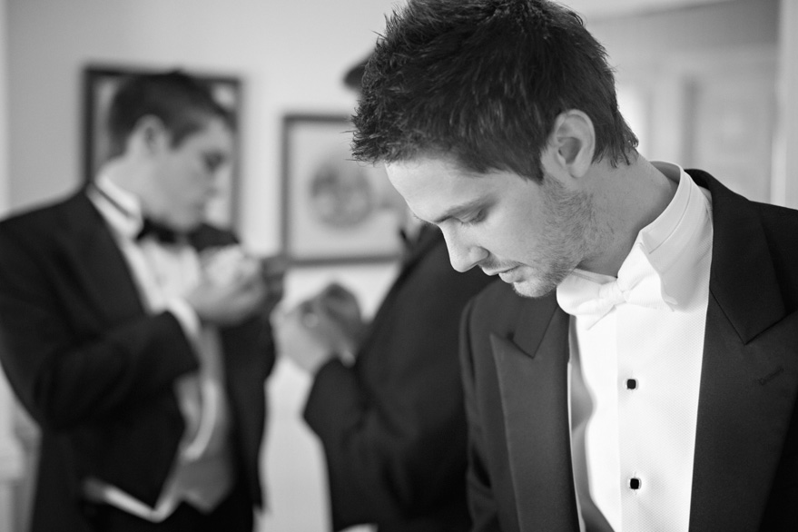 Groom Preperation, Customs House by Brisbane Wedding Photographers Kwintowski Photography