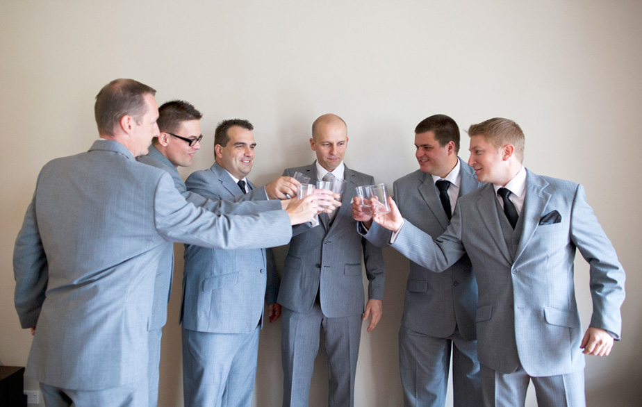 Groomsmen, Hunter Valley Wedding by Brisbane Wedding Photographers, Kwintowski Photography