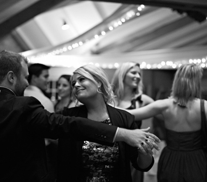 guests dancing